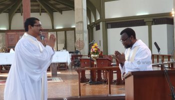 Visit of Rev Canon John Kafwanka Kaoma